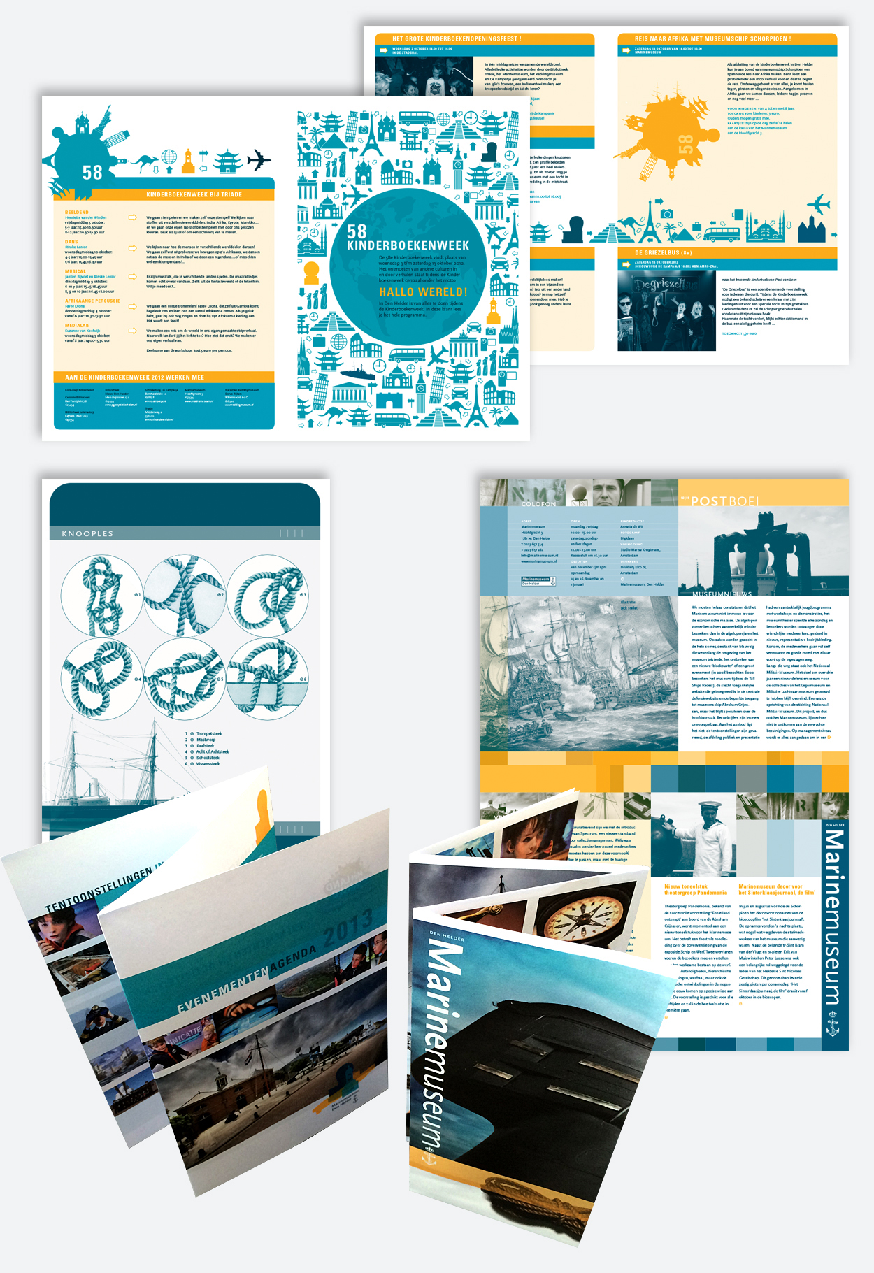 Marinemuseum Den Helder > Diverse huisstijlmiddelen